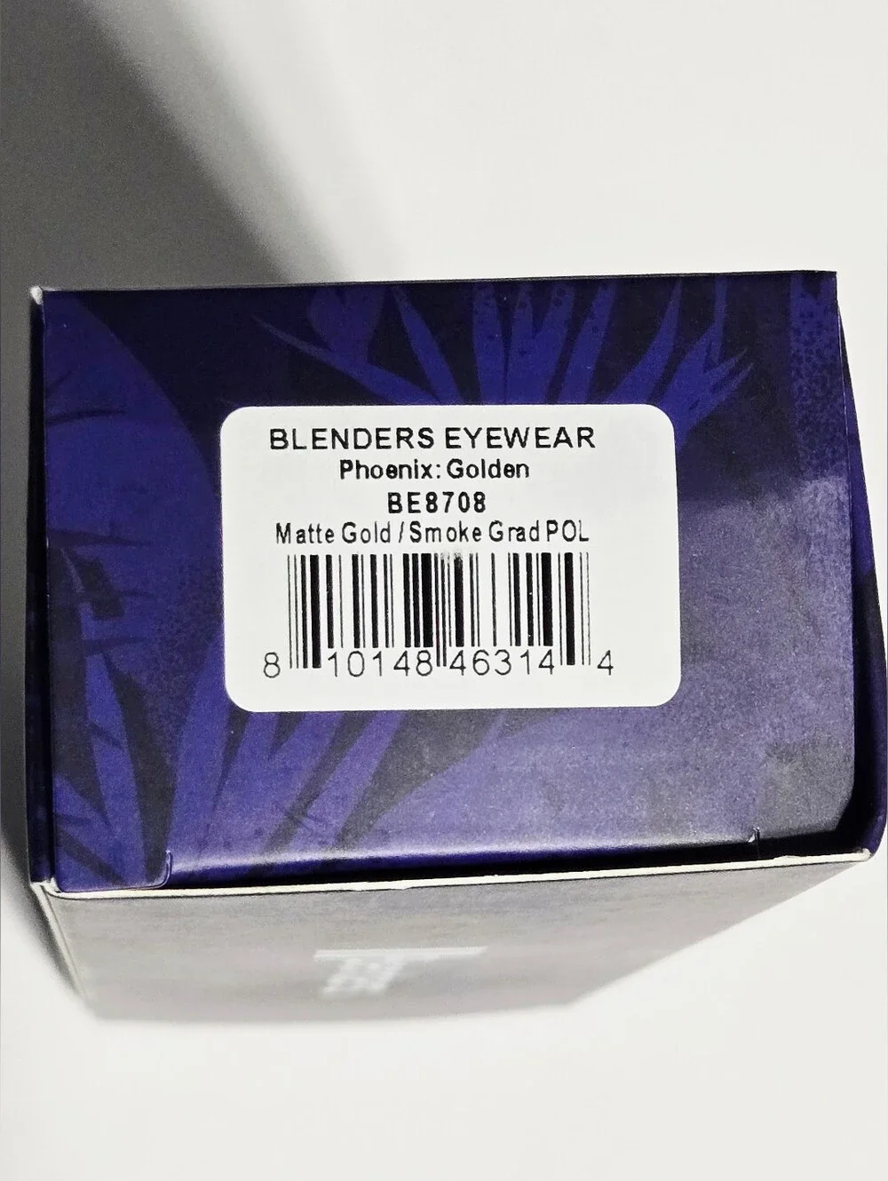 Blenders Phoenix Golden Polarized Sunglasses Matte Gold Smoke Gradient New